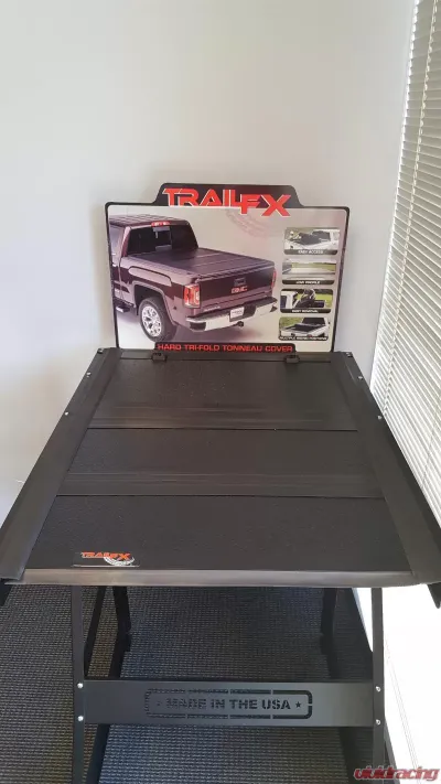 TrailFX Sample Display Stand For Hard Tri Fold Covers - 9503